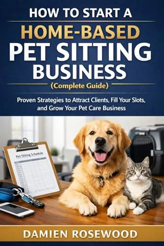 How to Start a Home-Based Pet Sitting Business (Complete Guide) book cover